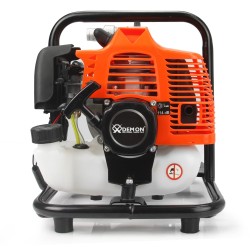 Motopompa autoadescante a scoppio 1" motore benzina olio 2 tempi 5,2HP Prevalenza 25 metri Portata 300 L /min